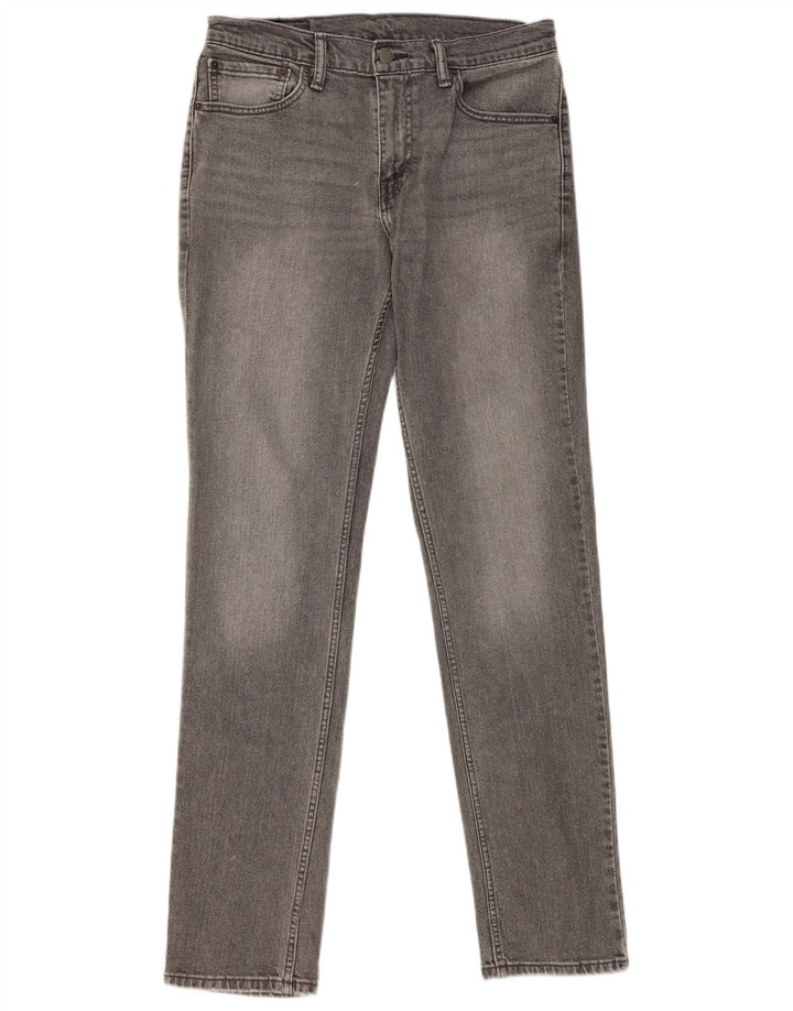 Levi's Herre 511 Slim Jeans W32 L34 Grå Bomuld
