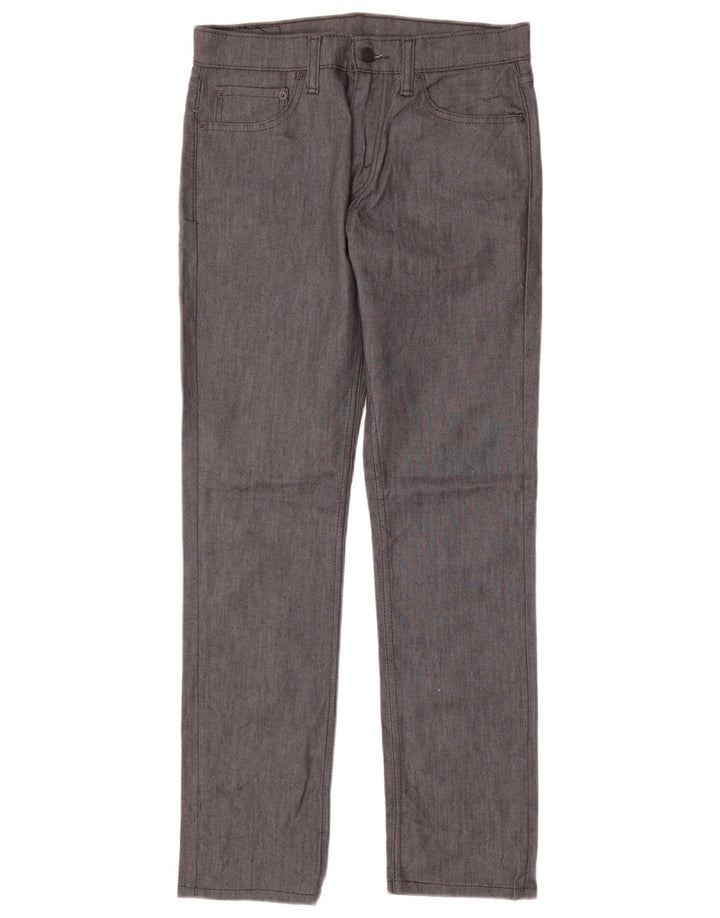 LEVI'S Herre 511 Slim Jeans W32 L32 Marineblå Bomuld