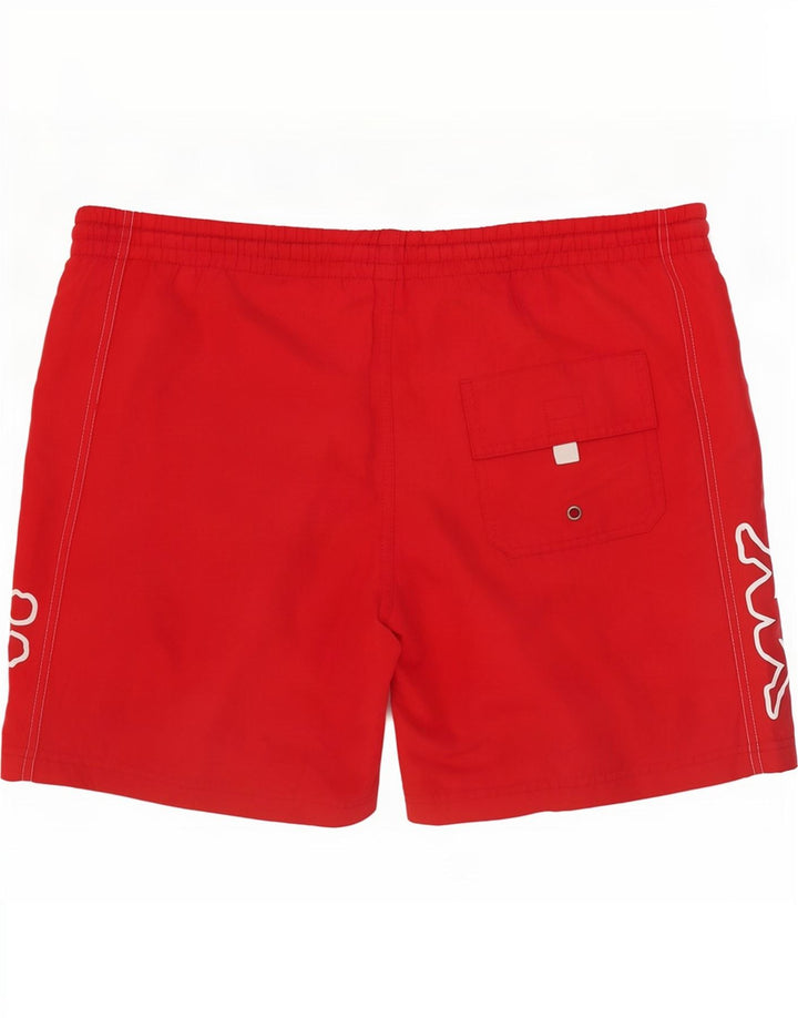 Kappa herre grafiske badeshorts store røde