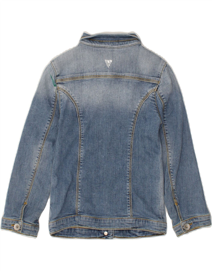 GUESS Girls Denim Jacket 5-6 Years Blue Cotton Vintage Guess and Second-Hand Guess from Messina Hembry 