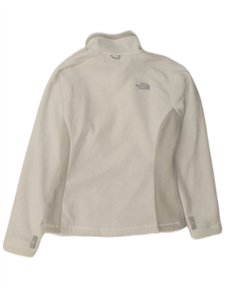 The North Face Fleecejakke til kvinder UK 10 Small White Colourblock Polyester