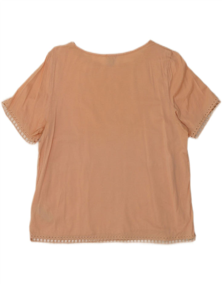 J. Crew Damebluse Top UK 14 Medium Pink Floral