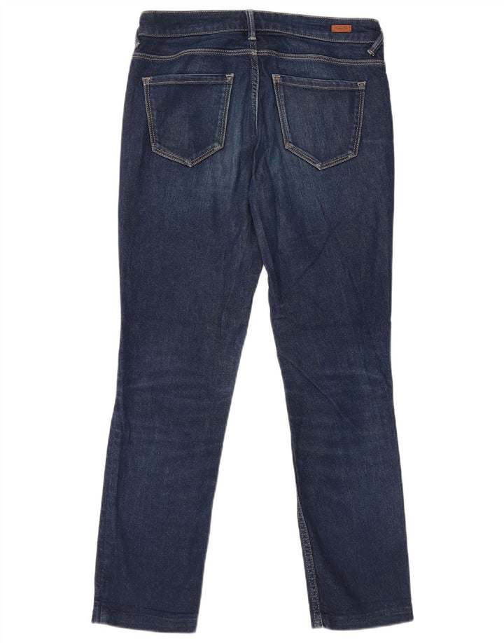 Massimo Dutti Dame Slim Jeans EU 36 XS W26 L26 Blå