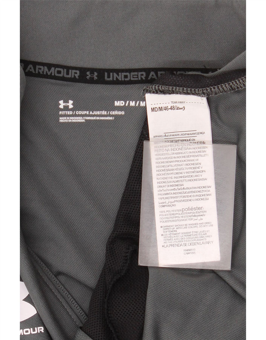 Under Armour Herre træningsdragt Topjakke Medium Grey Polyester