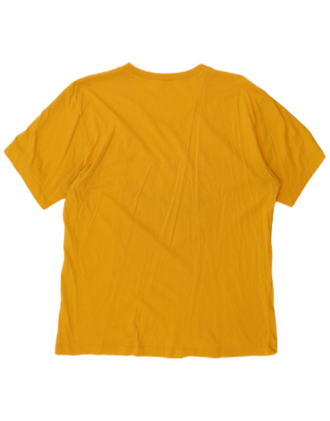 CHAMPION Herre Grafisk T-Shirt Top Stor Gul