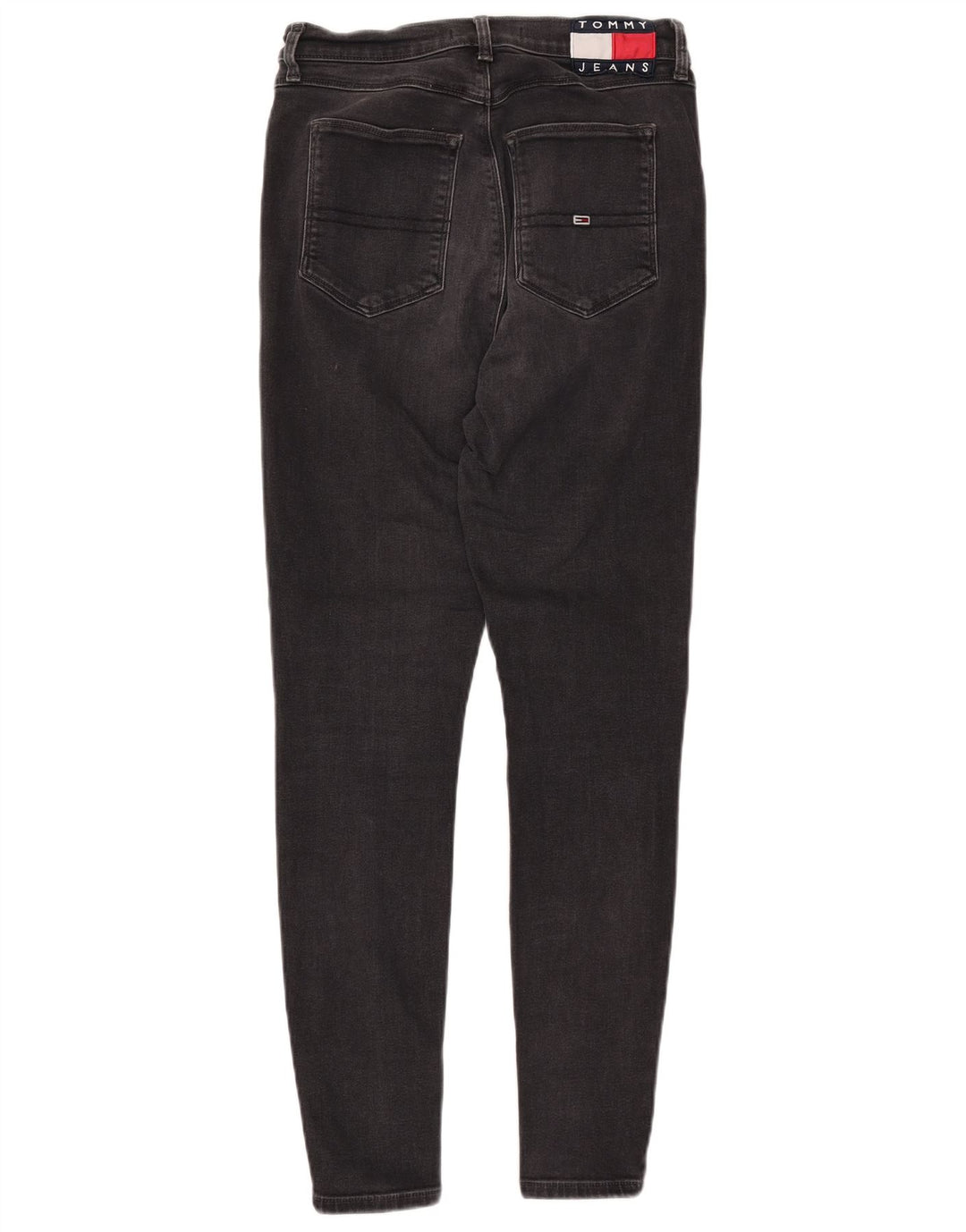 TOMMY HILFIGER Dame Melany High Rise Super Skinny Jeans W30 L30 Sort