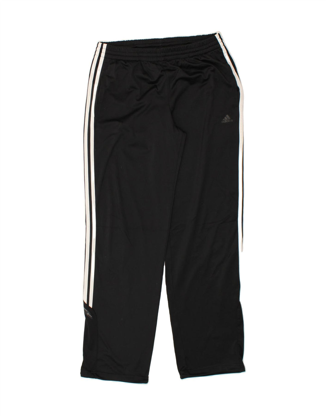 ADIDAS Mens Tracksuit Trousers Medium Black Polyester Vintage Adidas and Second-Hand Adidas from Messina Hembry 