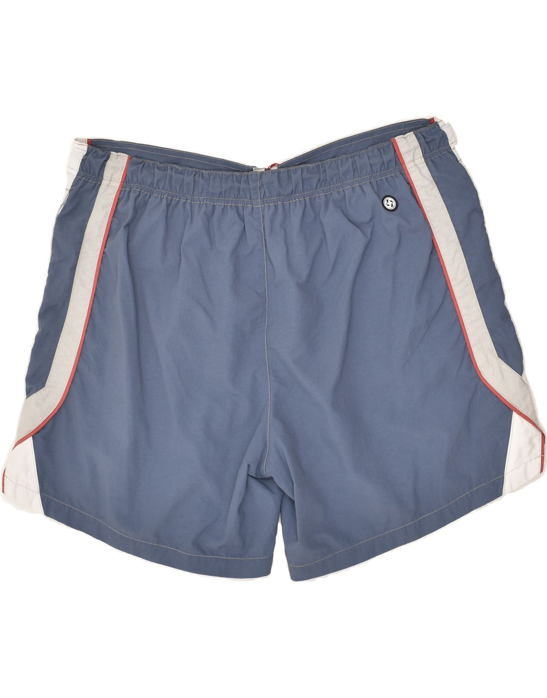 COLMAR Mens Sport Shorts IT 54 2XL Blue Colourblock Polyester | Vintage Colmar | Thrift | Second-Hand Colmar | Used Clothing | Messina Hembry 