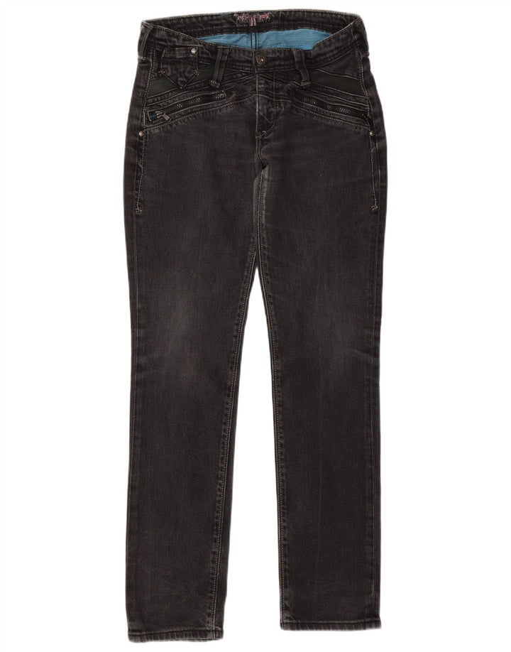 LEVI'S Slim Jeans til kvinder W31 L32 Sort bomuld