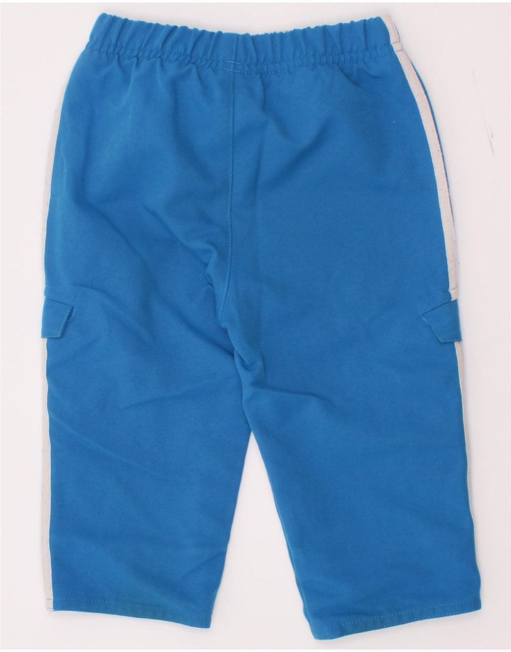 Adidas Baby Boys Cargo træningsdragt bukser 6-9 måneder blå polyester