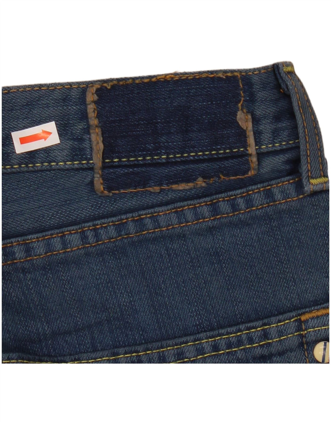Ben Sherman Straight Jeans til mænd W36 L32 blå bomuld