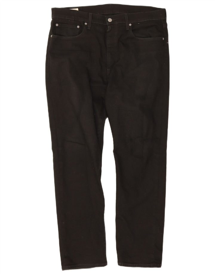 Levi's Herre 512 Slim Tapered Jeans W36 L30 Sort Bomuld