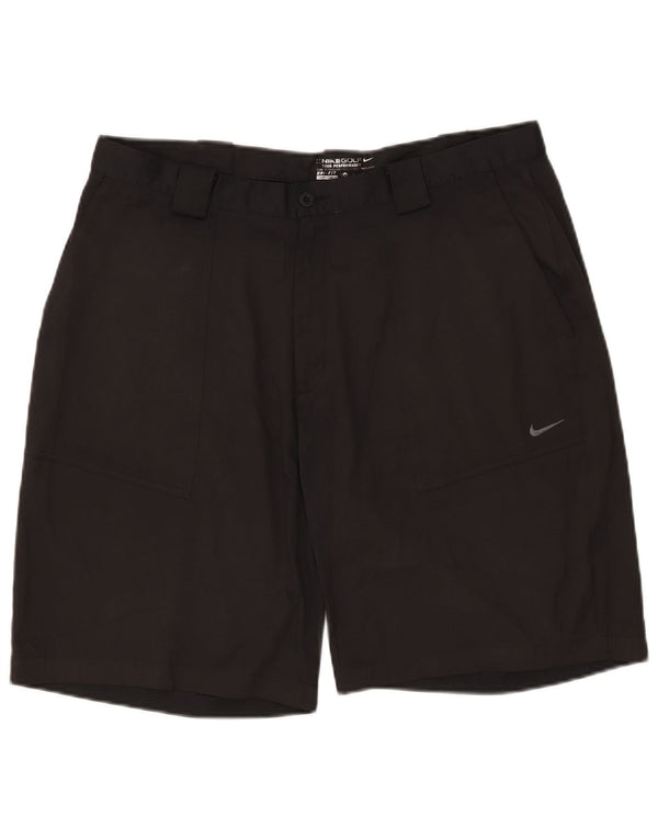 Nike Herre Dri Fit Chino Shorts W38 XL Sort Polyester