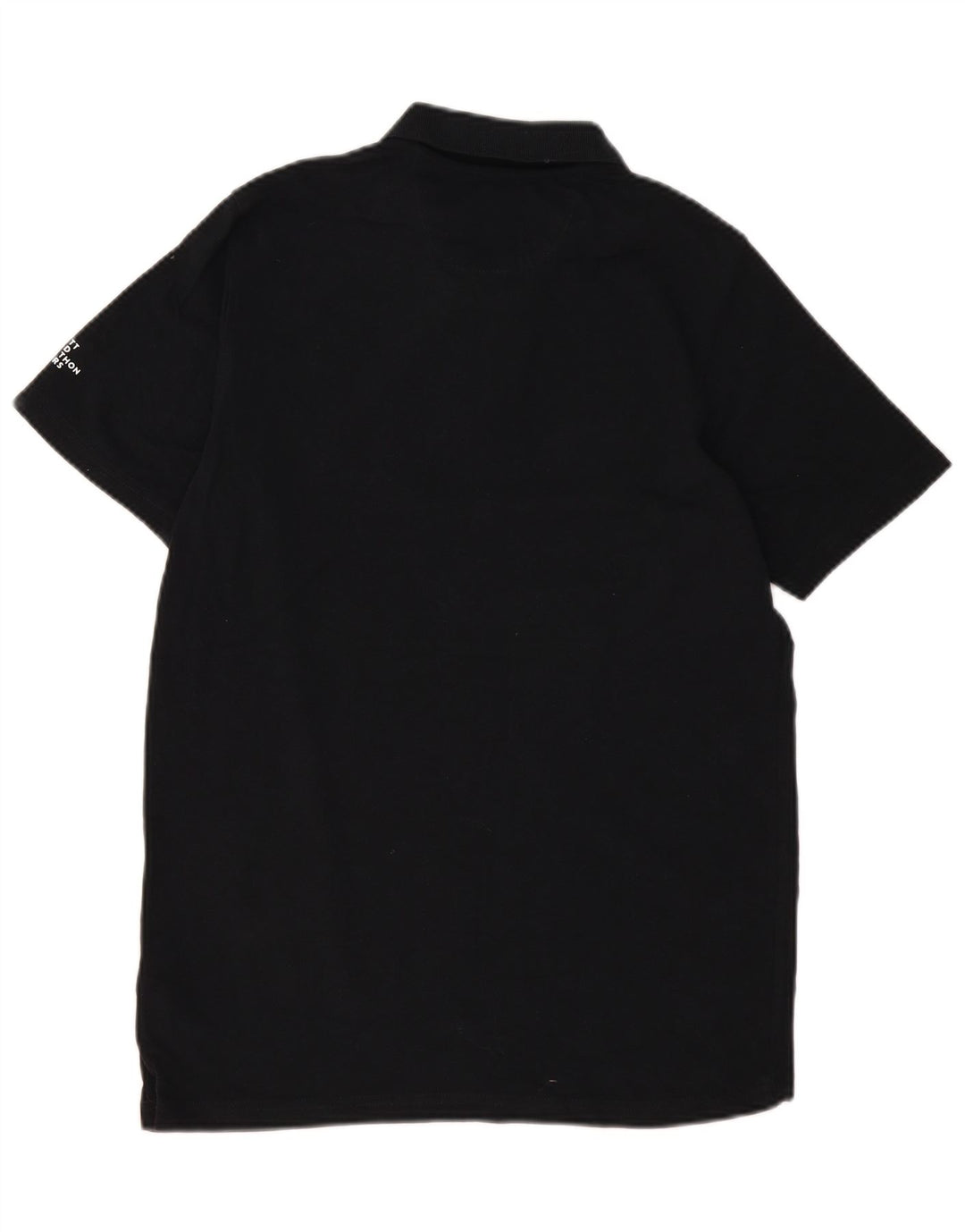 New Balance Herre grafisk poloshirt Medium Sort bomuld