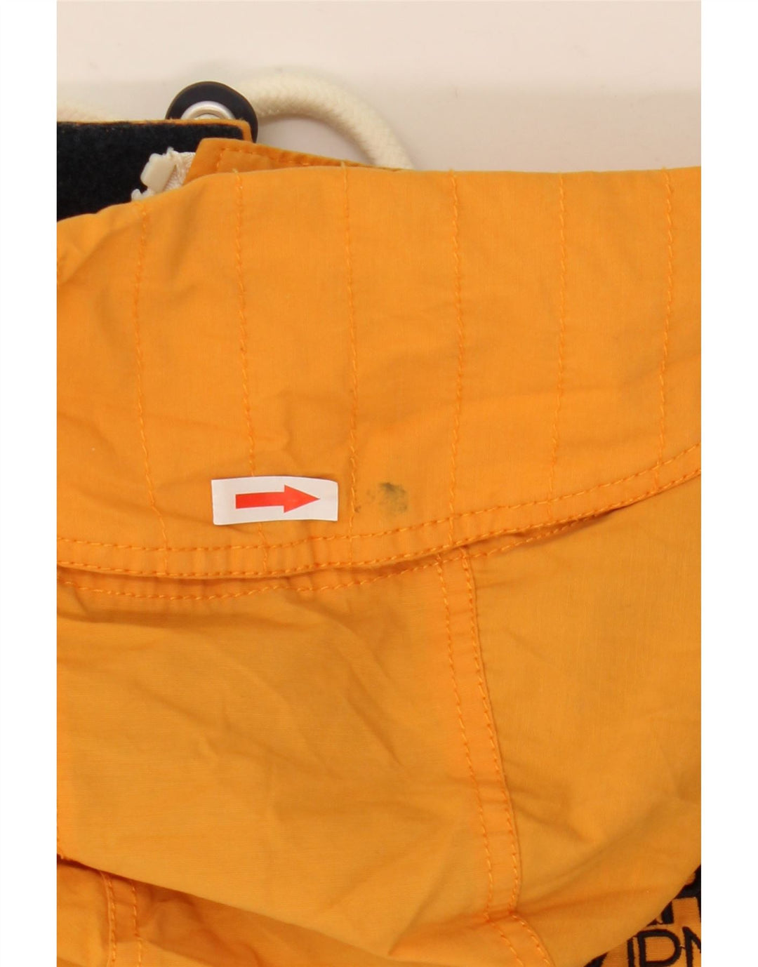 Superdry Windbreaker-jakke med hætte til mænd UK 38 Medium Navy Blue Colourblock