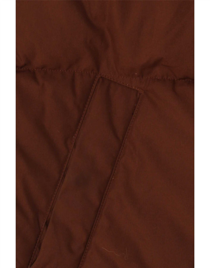Champion Herre hættepolstret jakke UK 42 XL brun polyester