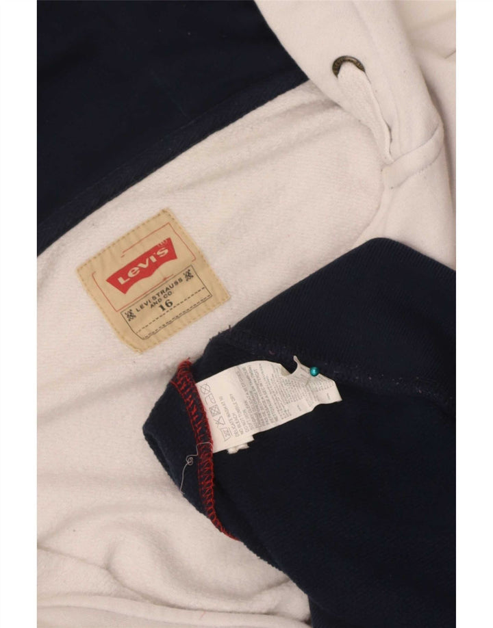 Levi's Boys Hættetrøje med lynlås 15-16 år Multifarvet Colourblock