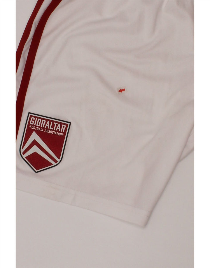 Adidas Boys Aeroready Sports Shorts 11-12 År Hvid Polyester