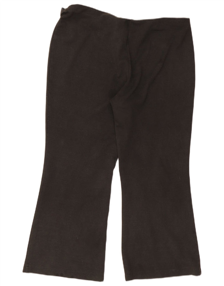 Marks & Spencer Womens Crop Leggings UK 18 XL Sort