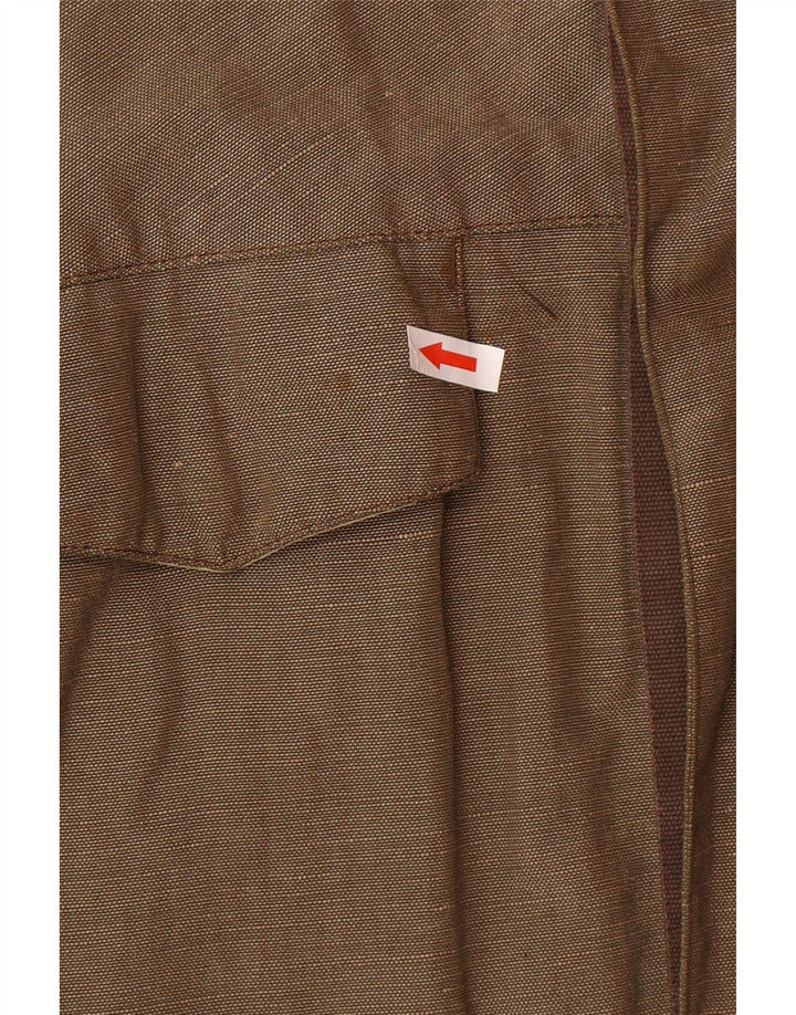 Napapijri Herre Utility Jacket UK 40 Large Khaki Polyester