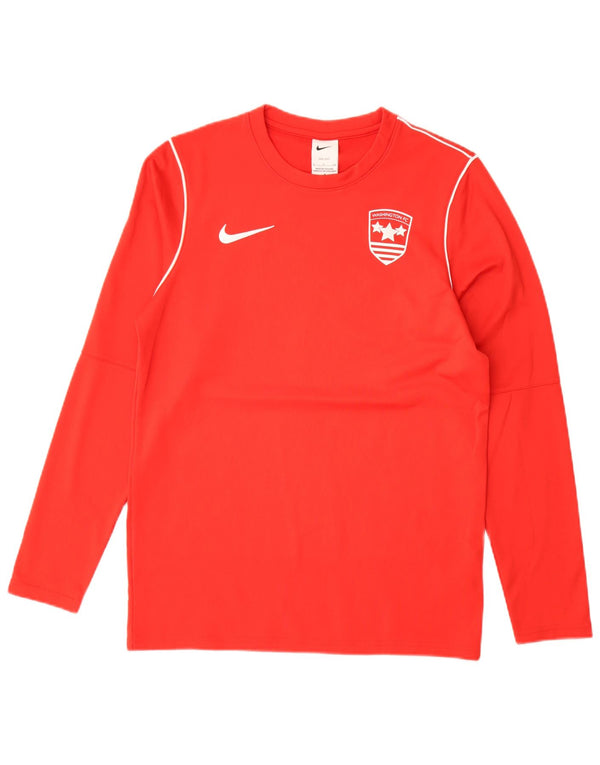 Nike Herre Washington F.C. Top Langærmet Lille Rød Polyester