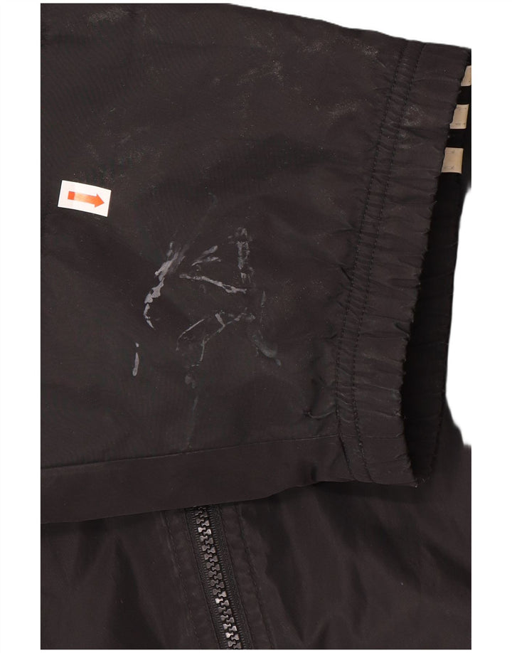 Adidas Træningsdragt til mænd Topjakke UK 44/46 Stor sort nylon