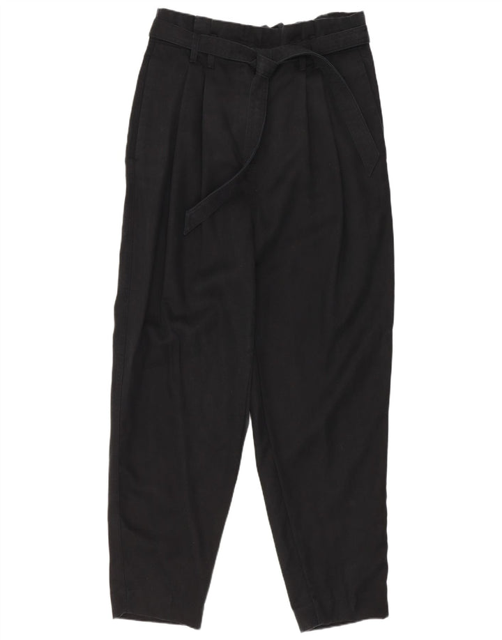 Marks & Spencer, koniske haremsbukser til kvinder, UK 12 Medium W30 L26 Sort