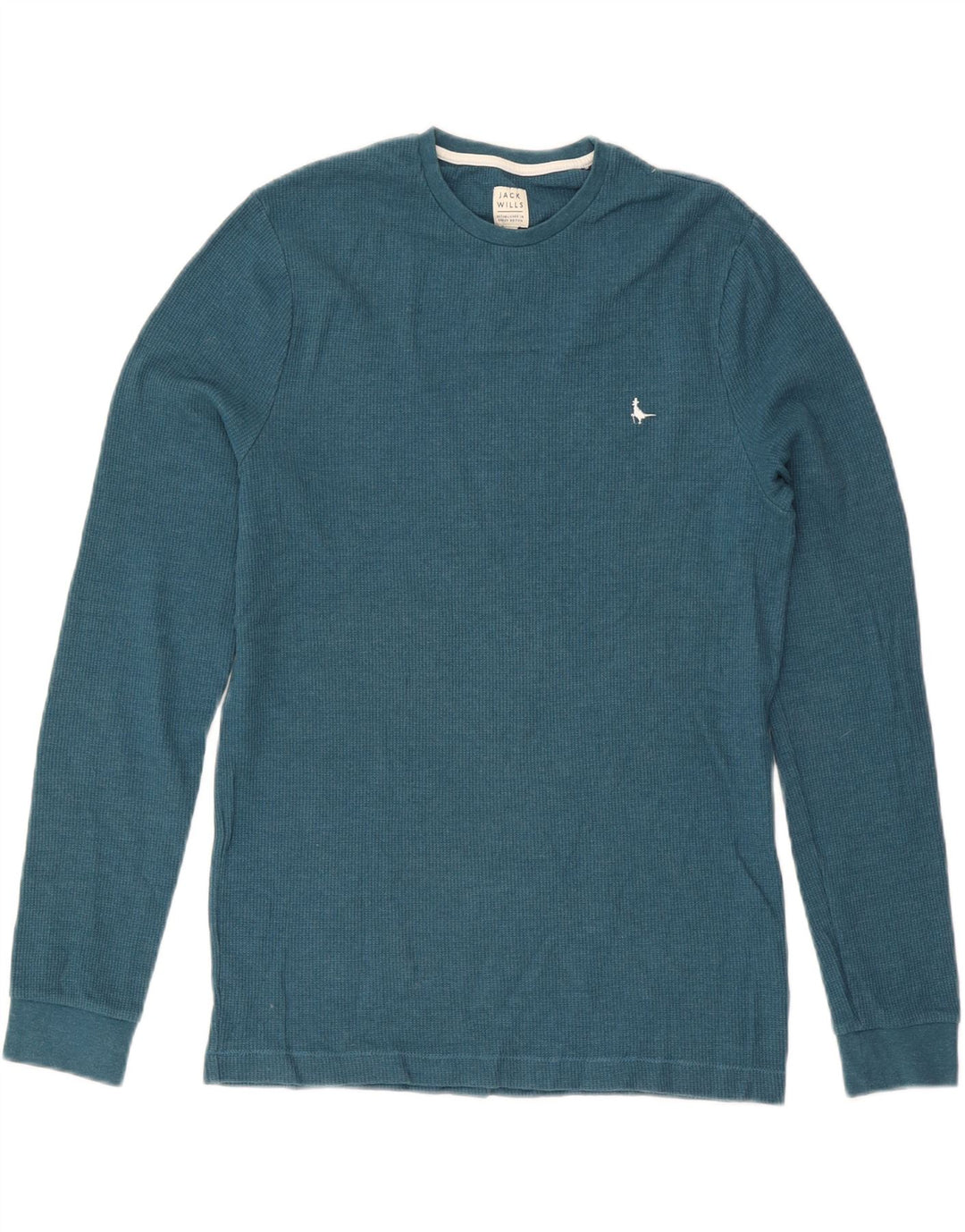Jack Wills Herre Top Langærmet Lille Blå Bomuld