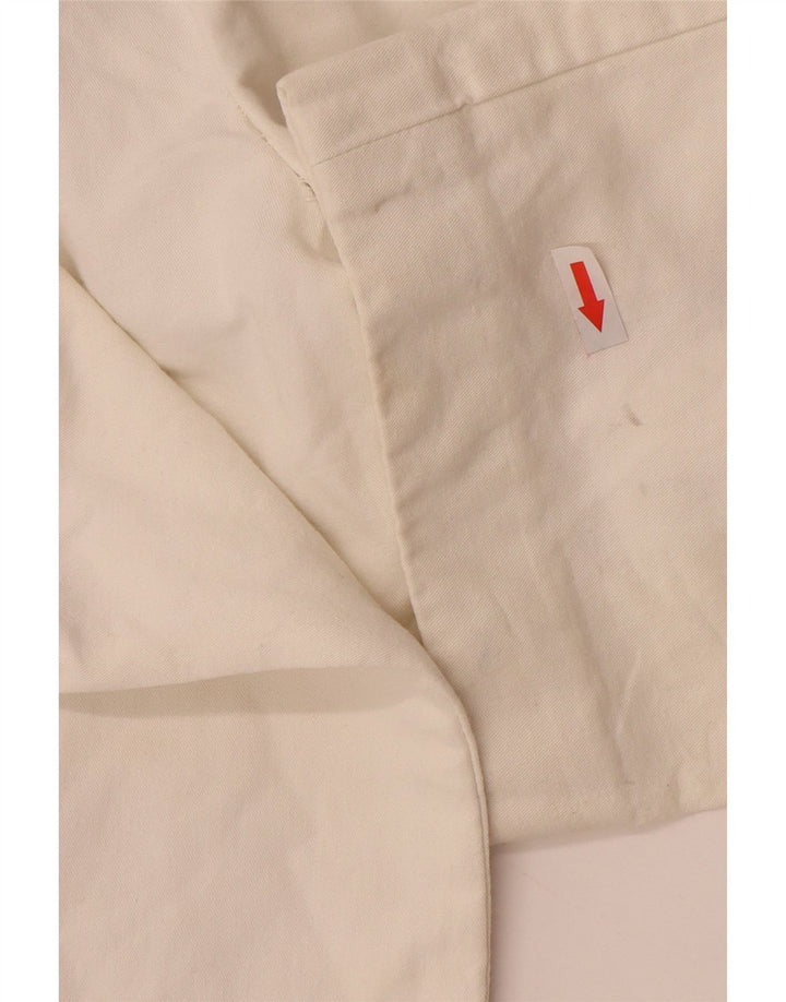 MASSIMO DUTTI Lige jakkesæt til mænd EU 42 Large W32 L32 Off White