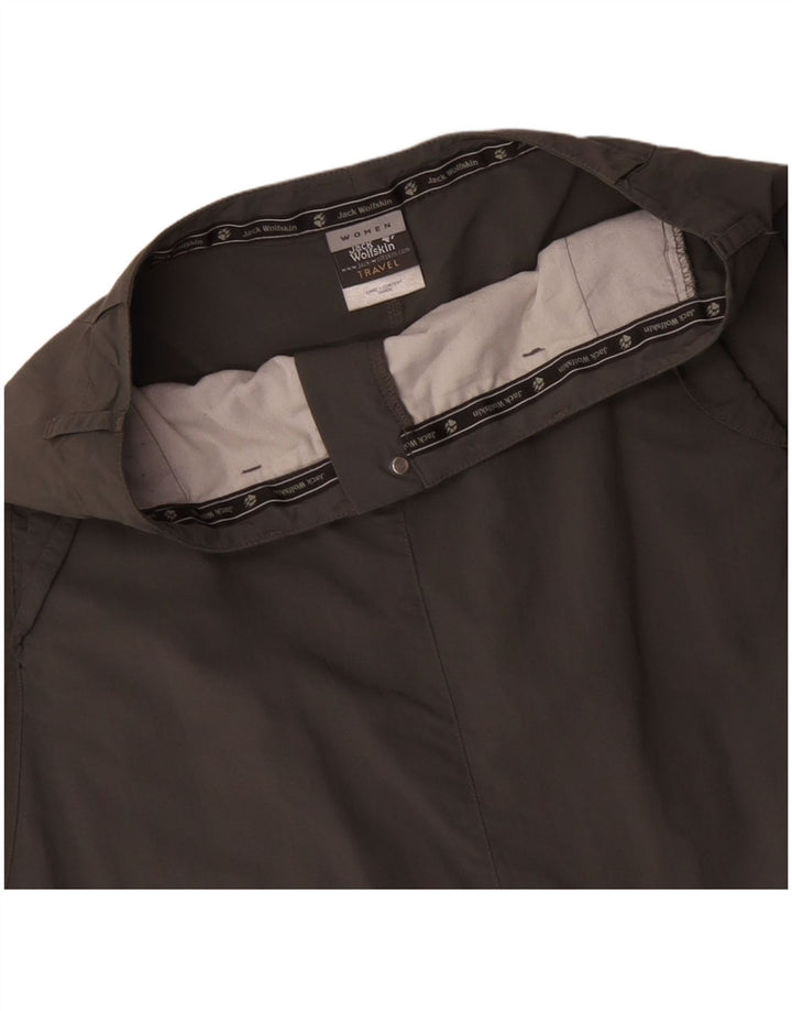 Jack Wolfskin Dame Rejse Maxi Nederdel UK 12/14 Medium W32 Grå Polyamid