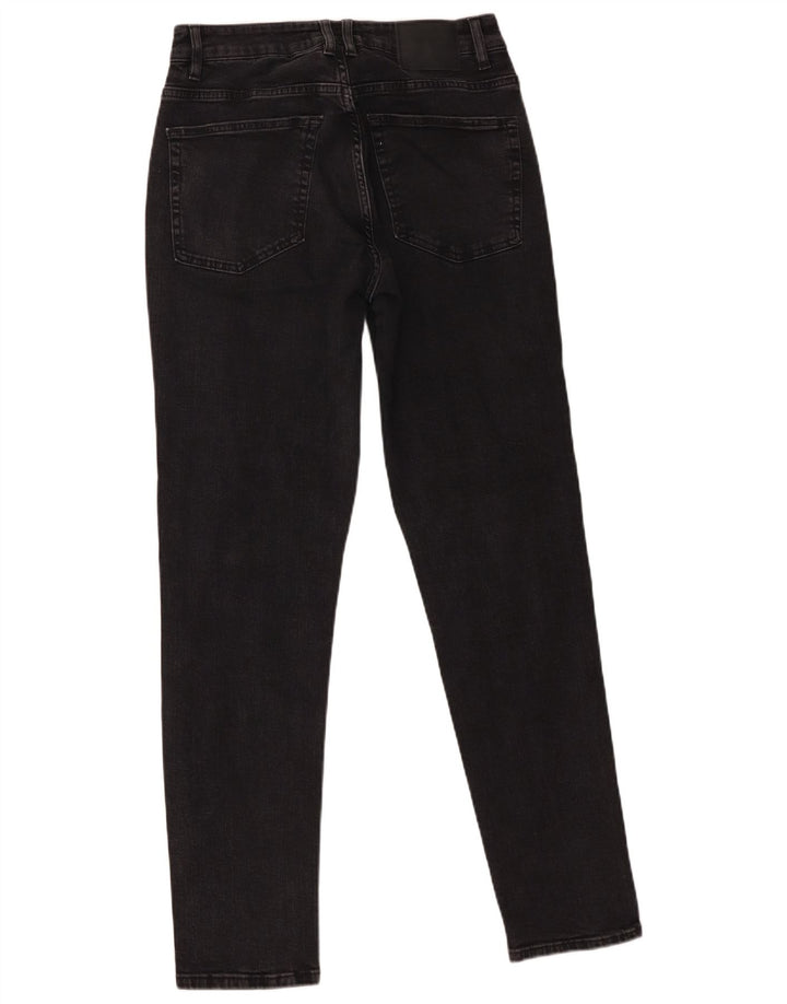 Zara Herre Slim Jeans EU 40 Medium W31 L31 Sort Bomuld
