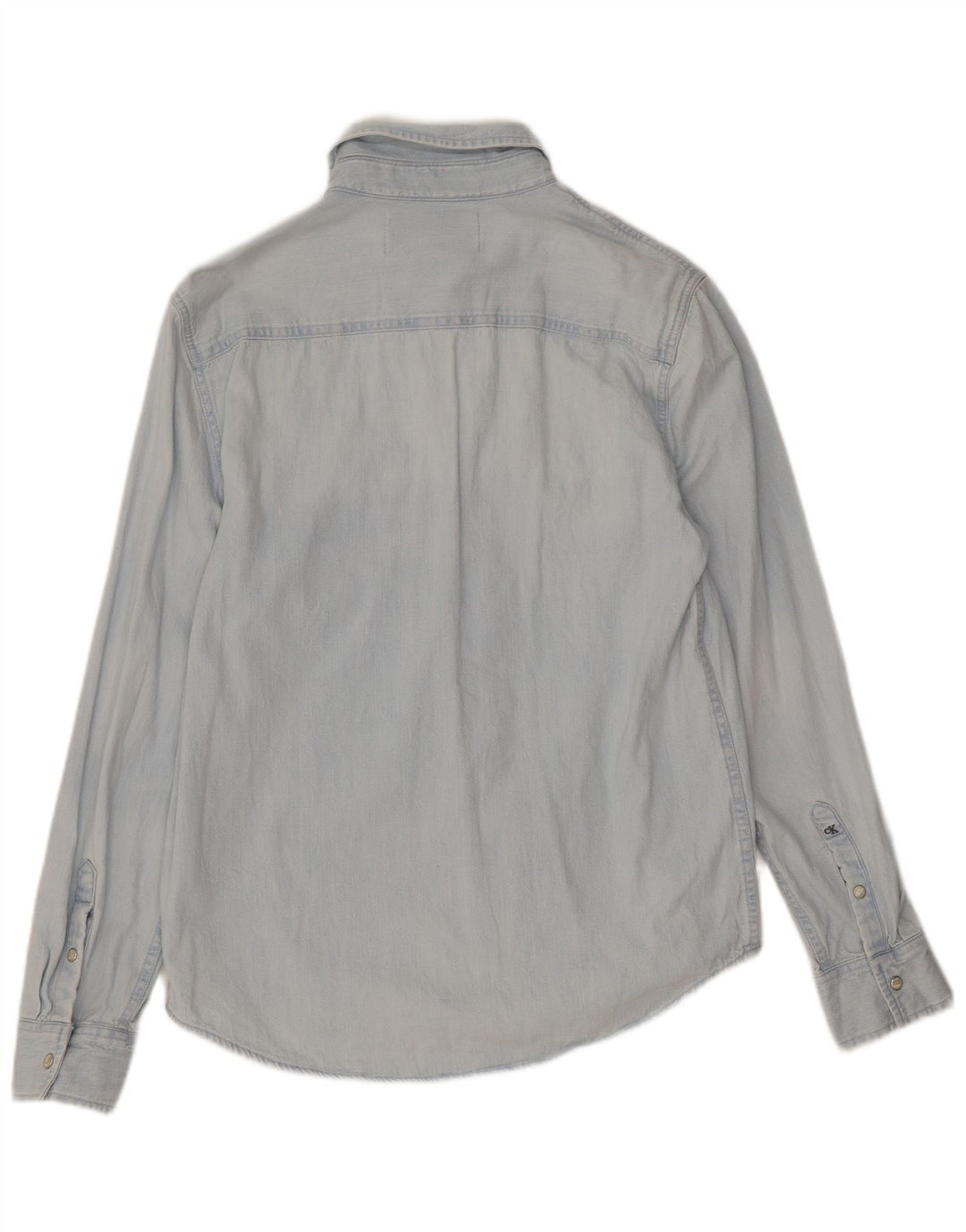 Calvin Klein Jeans Denimskjorte til mænd, lille blå