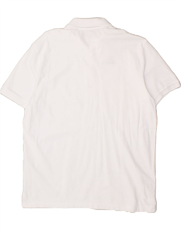 KAPPA Mens Polo Shirt 2XL White Vintage Kappa and Second-Hand Kappa from Messina Hembry 