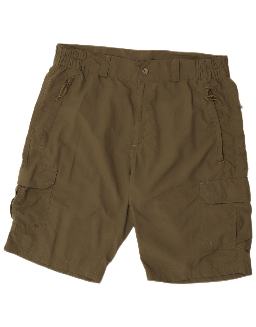 MOUNTAIN WAREHOUSE Herre Cargo Shorts W34 Large Khaki Nylon