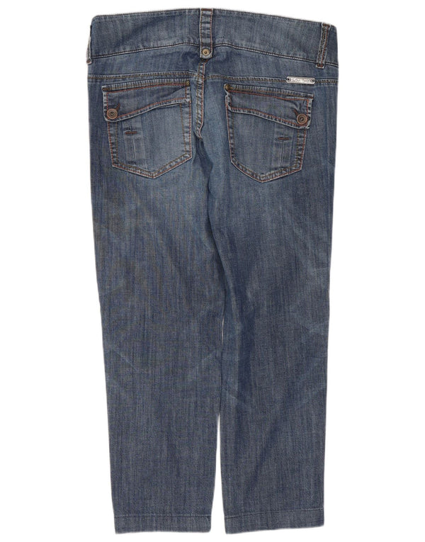 Marlboro Classics Womens Cropped Jeans W28 L24 Blå