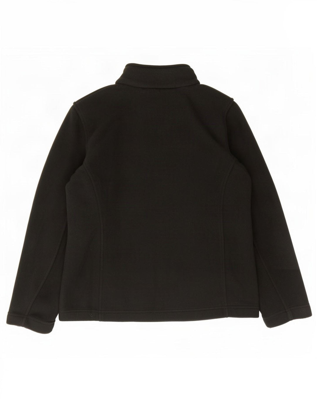 Marks & Spencer Dame Oversized Fleecejakke UK 10 Small Black Polyester
