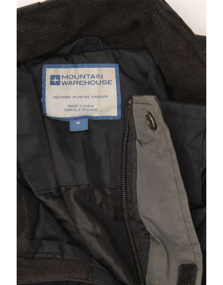 MOUNTAIN WAREHOUSE Mens Padded Jacket UK 38 Medium Black Polyester Vintage Mountain Warehouse and Second-Hand Mountain Warehouse from Messina Hembry 