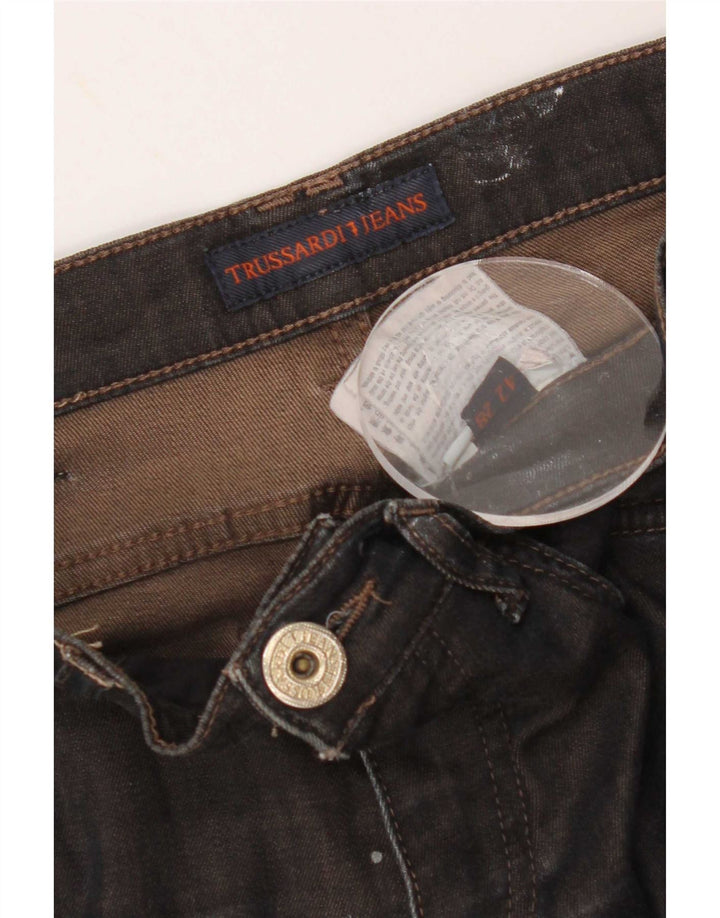 Trussardi Straight Jeans til kvinder W28 L28 Sort