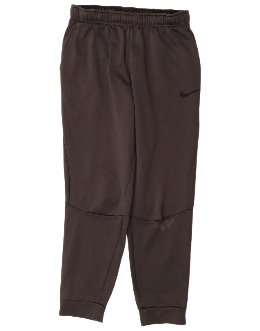Nike Herre Dri Fit træningsdragt Bukser Joggers Large Grå Polyester