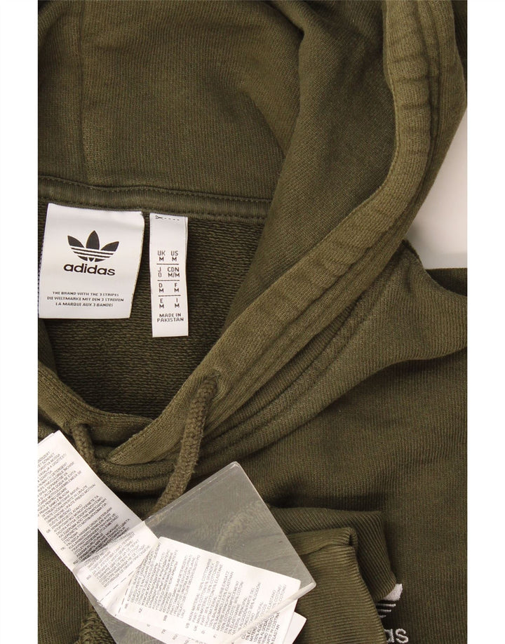 Adidas Herre hættetrøje Jumper Medium Khaki Bomuld
