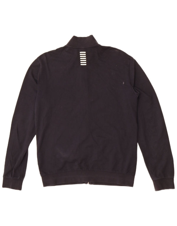 Emporio Armani Dame træningsdragt Topjakke UK 18 XL Sort Bomuld