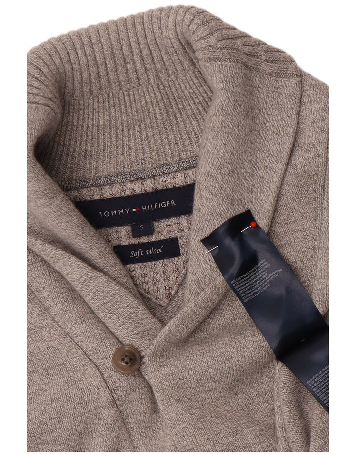 Tommy Hilfiger Herre Cardigan Sweater Lille Grå Bomuld