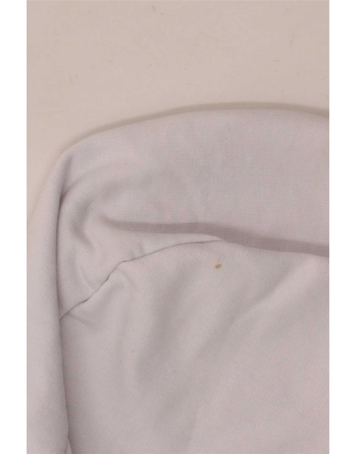 Fila Herre grafisk hættetrøje Jumper Medium White Colourblock Bomuld