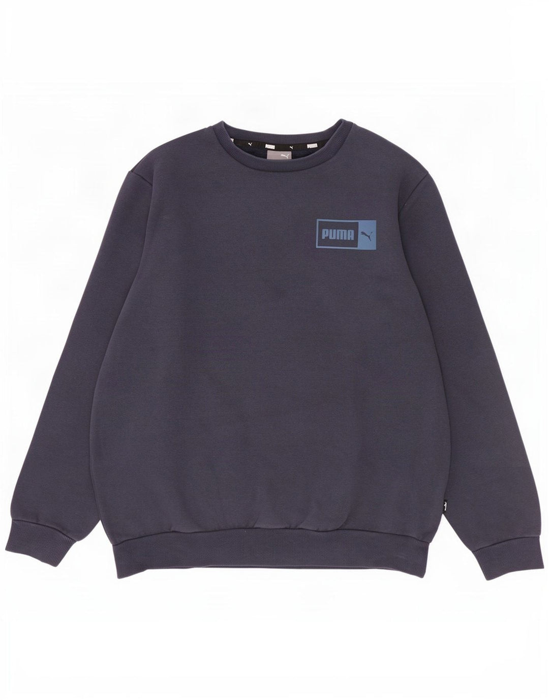 Puma sweatshirt til mænd Medium marineblå bomuld