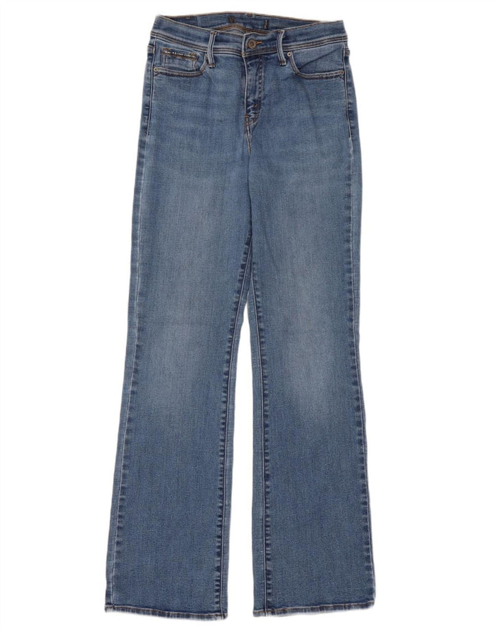 LEVI'S Dame Bootcut Jeans US 8 Medium W29 L32 Blå Bomuld