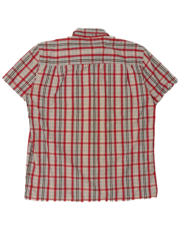 Levi's kortærmet herreskjorte XL flerfarvet plaid