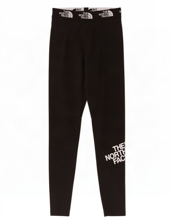 The North Face Kvinders Grafiske Leggings UK 4 XS Sort Bomuld