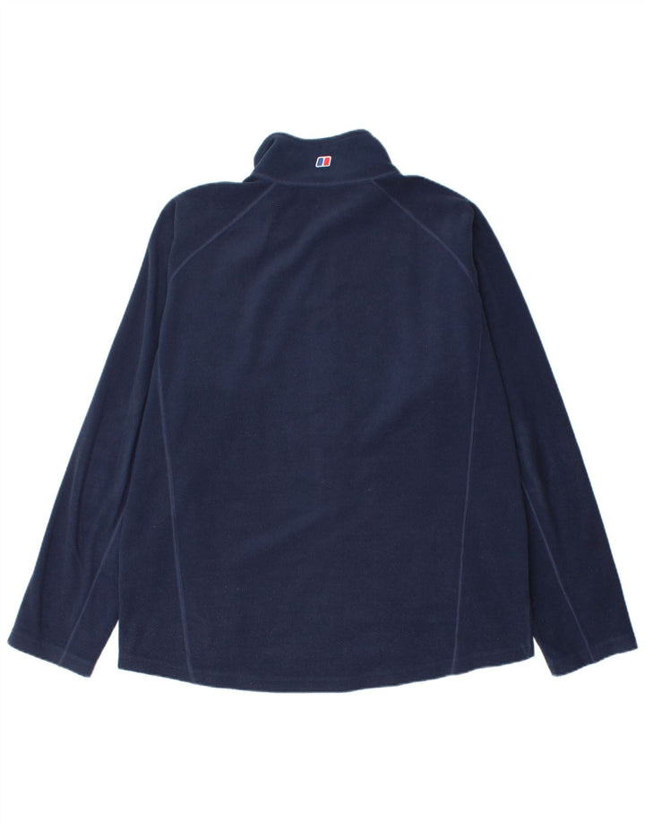 Berghaus Fleecejakke til mænd UK 40 Large Navy Blue Polyester