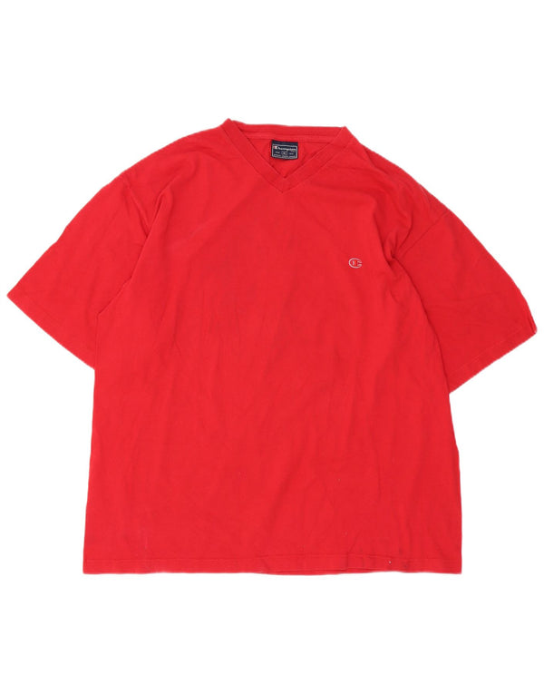 Champion Herre T-Shirt Top XL Rød