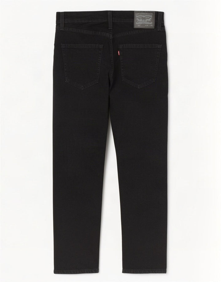 Levi's Herre 502 tilspidsede jeans W34 L30 sort bomuld